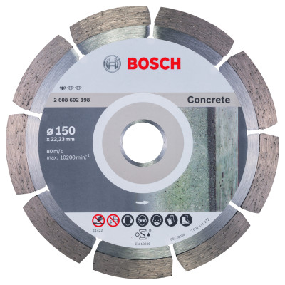 Disque Diamant Standard for Concrete 150 x22.23 x10 mm