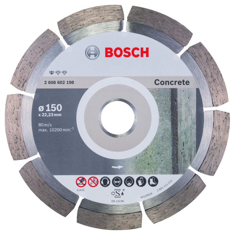 Disque Diamant Standard for Concrete 150 x22.23 x10 mm