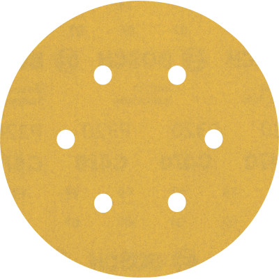 5 Disques abrasifs excentriques bois et peinture C470 EXPERT Ø 15 mm0 mm G320 grain 320