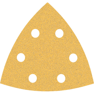 5 feuilles abrasives delta bois et peinture C470 EXPERT 93 mm G80 grain 80