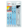 Lames De Scie Sabre Wood And Metal, Set De 6 Pièces S 922 Ef S 922 Bf (2X) S 112