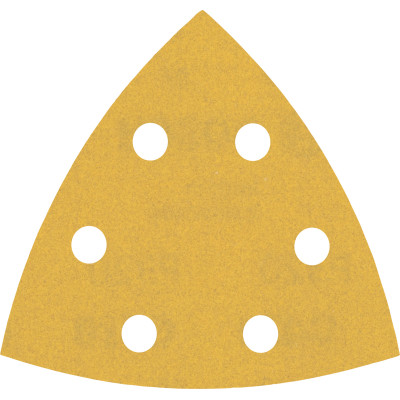 5 feuilles abrasives delta bois et peinture C470 EXPERT 93 mm G320 grain 320