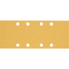 10 feuilles abrasives rectangulaire bois et peinture C470 EXPERT 93 x230 mm G80 grain 80