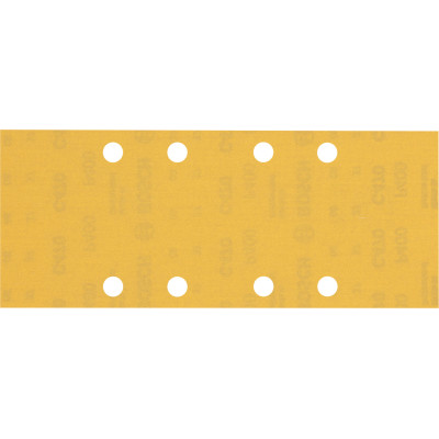 10 feuilles abrasives rectangulaire bois et peinture C470 EXPERT 93 x230 mm G400 grain 400