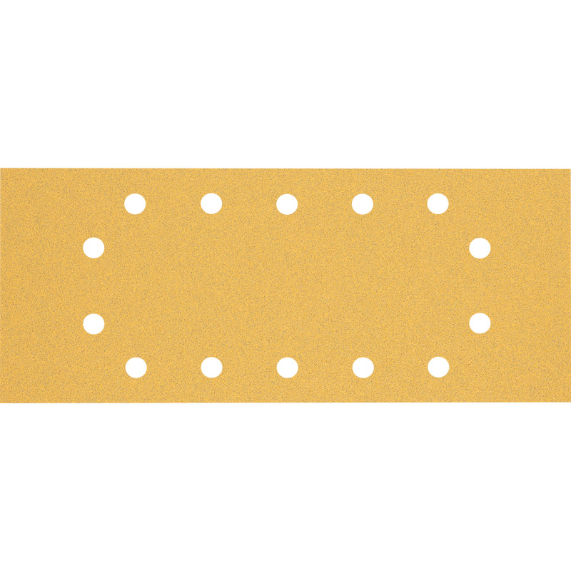 10 feuilles abrasives rectangulaire bois et peinture C470 EXPERT 115 x280 mm G80 grain 80