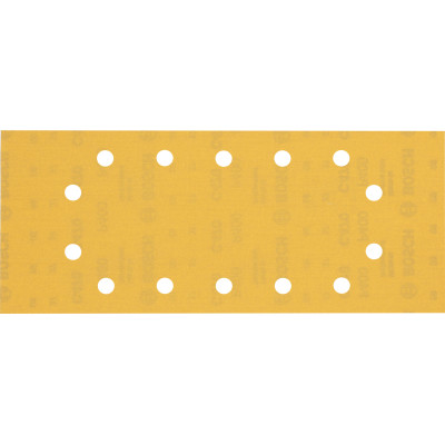 10 feuilles abrasives rectangulaire bois et peinture C470 EXPERT 115 x280 mm G400 grain 400