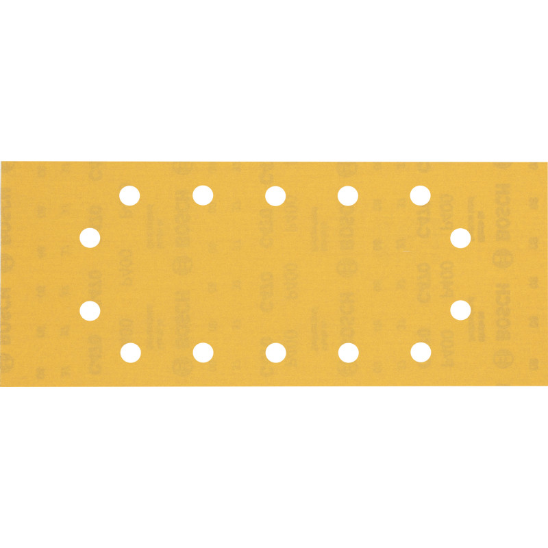 10 feuilles abrasives rectangulaire bois et peinture C470 EXPERT 115 x280 mm G400 grain 400
