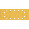 10 feuilles abrasives rectangulaire bois et peinture C470 EXPERT 115 x280 mm G400 grain 400