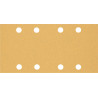 10 feuilles abrasives rectangulaire bois et peinture C470 EXPERT 93 x185 mm G80 grain 80