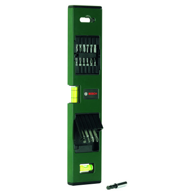 Niveau a Bulle + Embouts Vissage 17 Pces x17