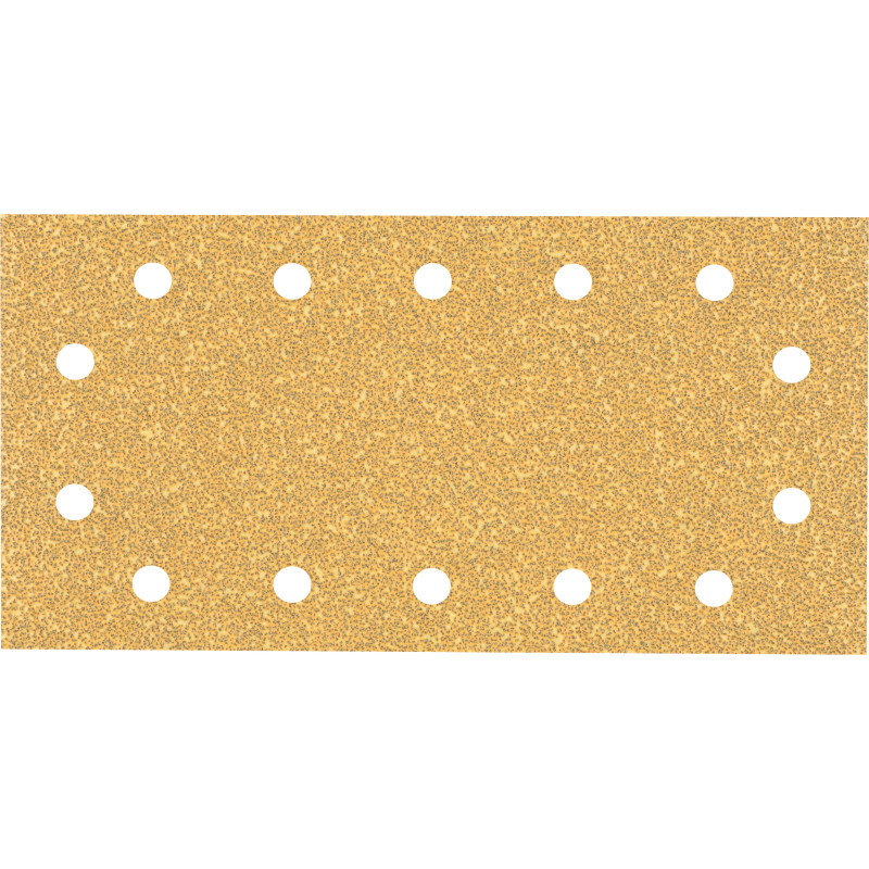 10 feuilles abrasives rectangulaire bois et peinture C470 EXPERT 115 x230 mm G40 grain 40