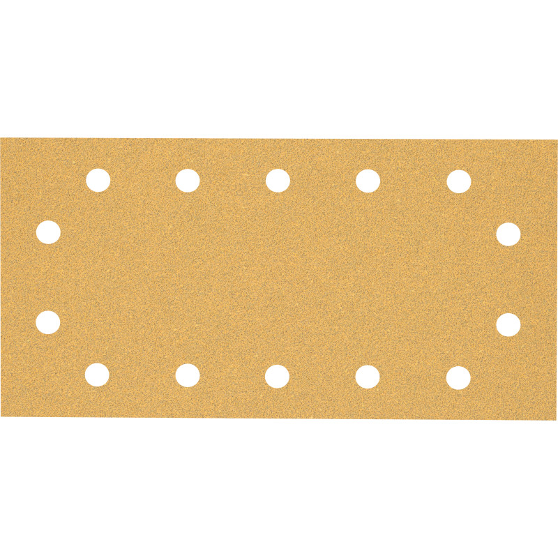 10 feuilles abrasives rectangulaire bois et peinture C470 EXPERT 115 x230 mm G60 grain 60