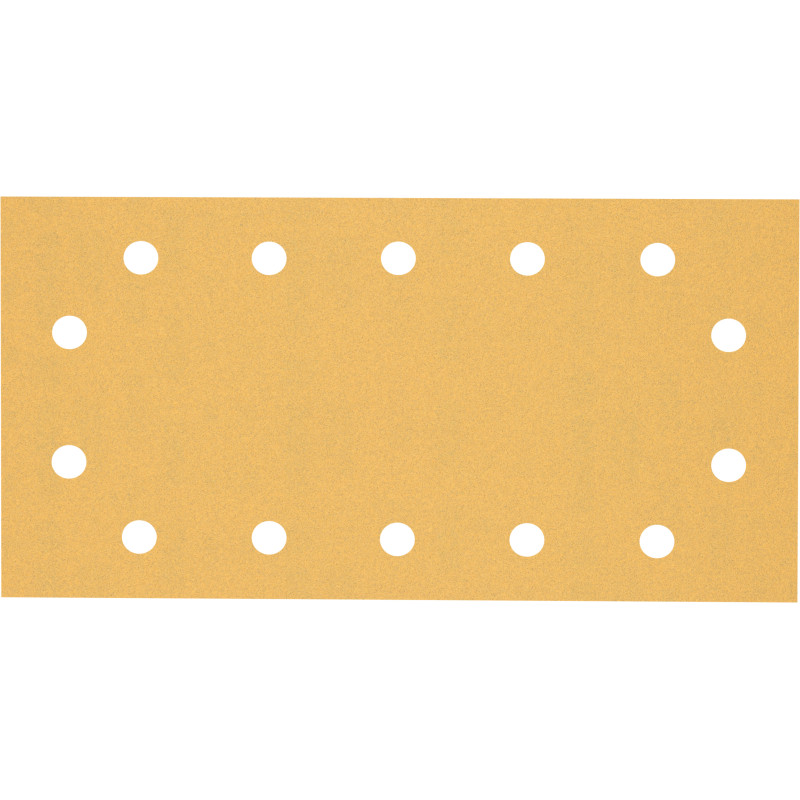 10 feuilles abrasives rectangulaire bois et peinture C470 EXPERT 115 x230 mm G120 grain 120