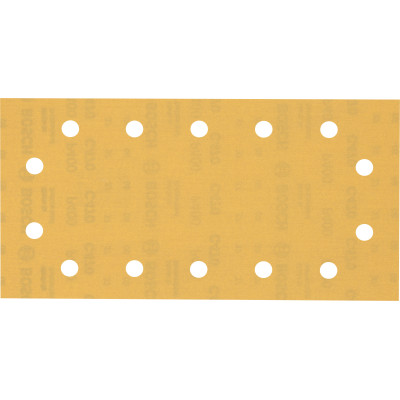 10 feuilles abrasives rectangulaire bois et peinture C470 EXPERT 115 x230 mm G400 grain 400