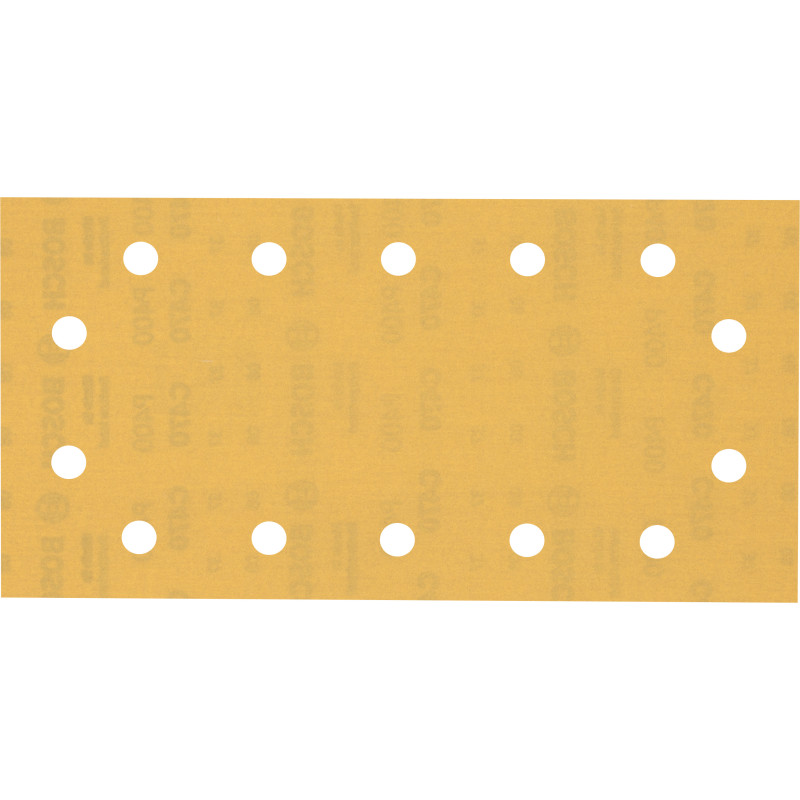 10 feuilles abrasives rectangulaire bois et peinture C470 EXPERT 115 x230 mm G400 grain 400