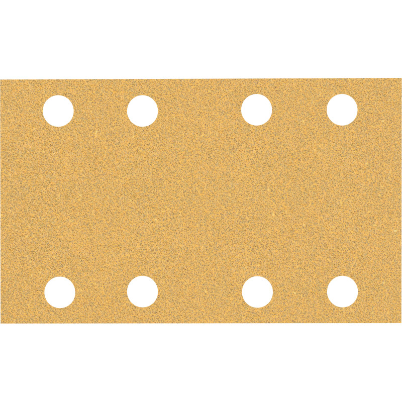 10 feuilles abrasives rectangulaire bois et peinture C470 EXPERT 80 x133 mm G60 grain 60