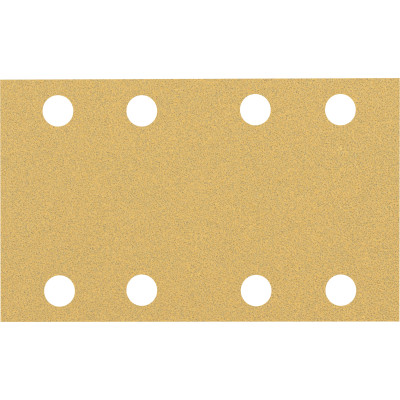 10 feuilles abrasives rectangulaire bois et peinture C470 EXPERT 80 x133 mm G80 grain 80