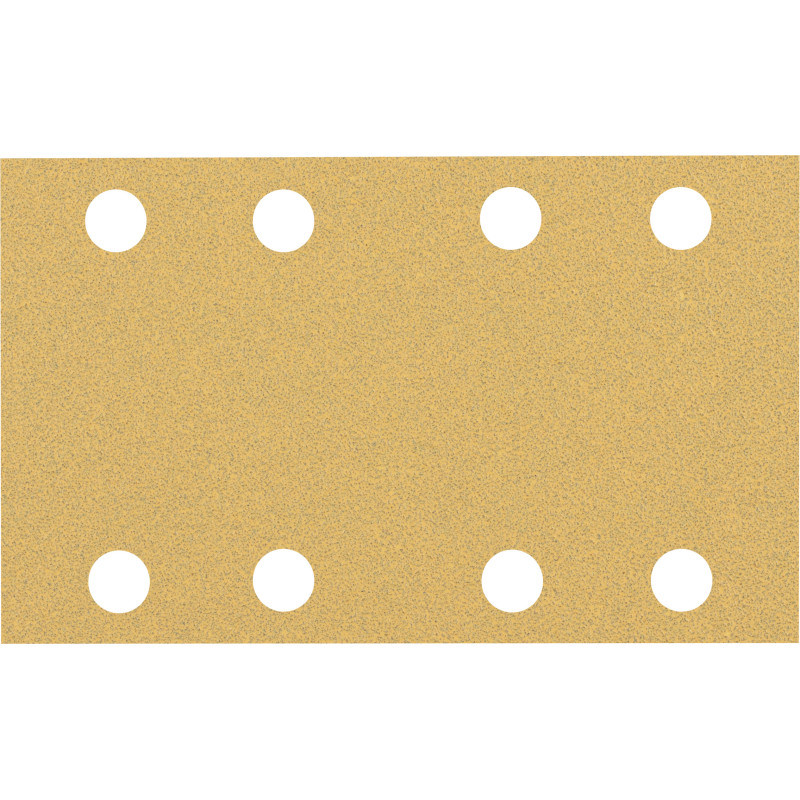 10 feuilles abrasives rectangulaire bois et peinture C470 EXPERT 80 x133 mm G80 grain 80