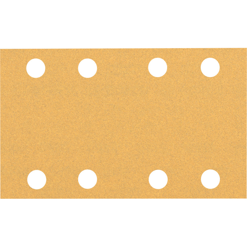 10 feuilles abrasives rectangulaire bois et peinture C470 EXPERT 80 x133 mm G100 grain 100