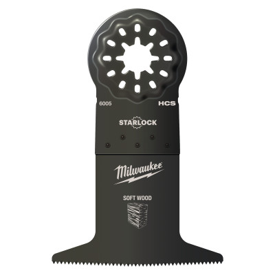 Lame Multi Tools Bois 65X42Mm (X1)-Milwaukee Consommable