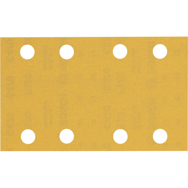 10 feuilles abrasives rectangulaire bois et peinture C470 EXPERT 80 x133 mm G320 grain 320