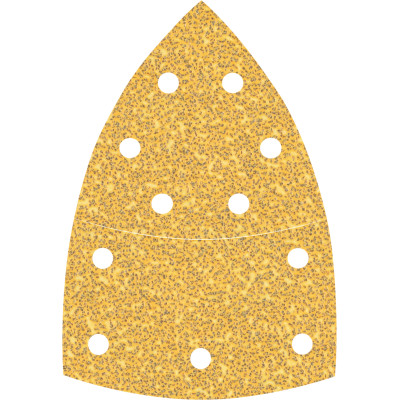 10 feuilles abrasives delta bois et peinture C470 EXPERT 102 x62 mm G40 grain 40