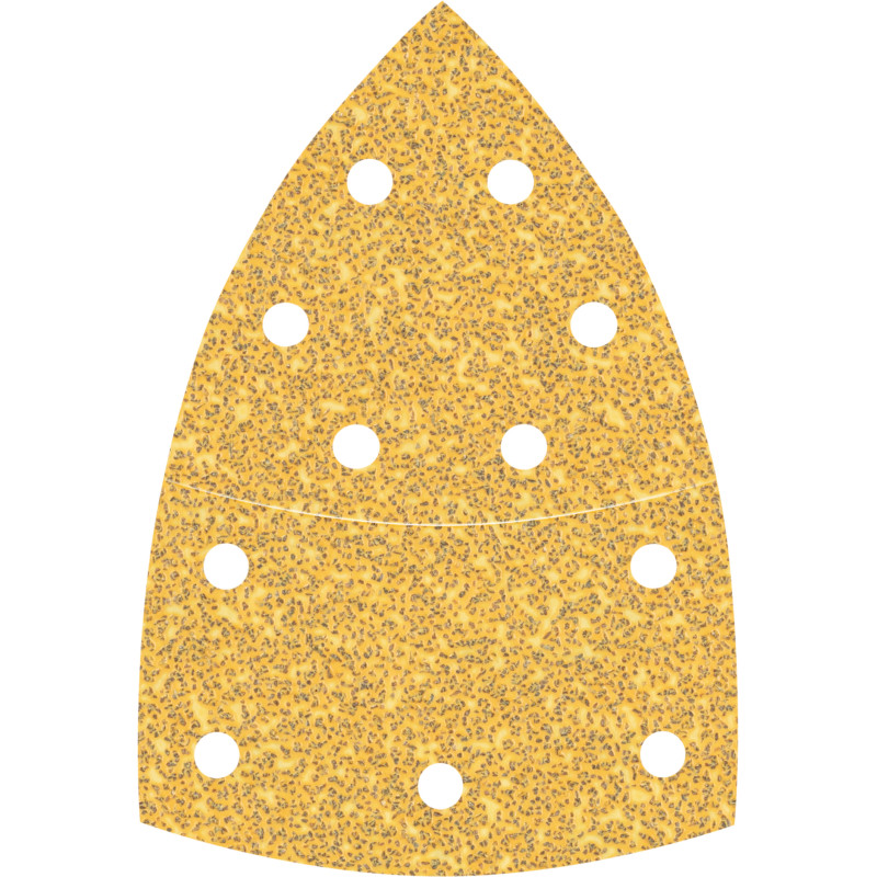 10 feuilles abrasives delta bois et peinture C470 EXPERT 102 x62 mm G40 grain 40