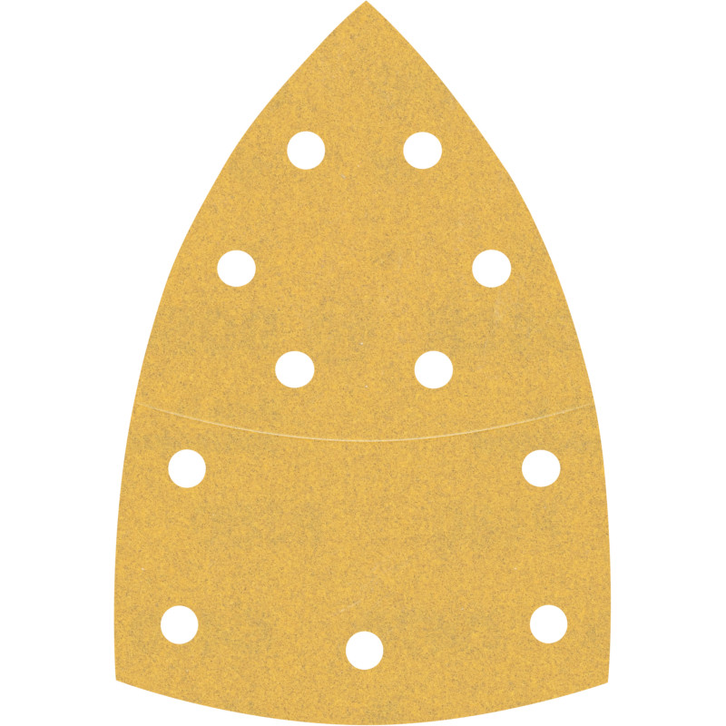 10 feuilles abrasives delta bois et peinture C470 EXPERT 102 x62 mm G180 grain 180