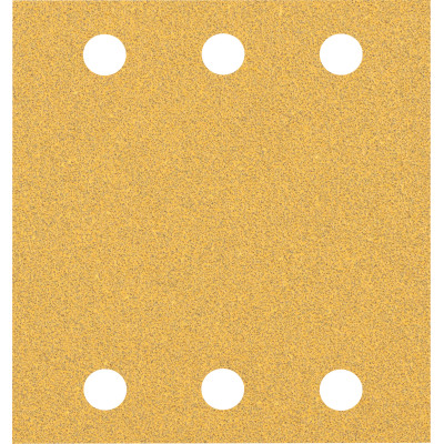 10 feuilles abrasives rectangulaire bois et peinture C470 EXPERT 115 x107 mm G60 grain 60