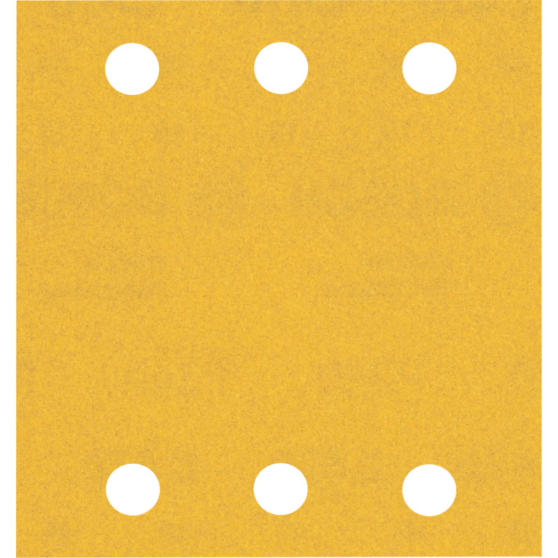 10 feuilles abrasives rectangulaire bois et peinture C470 EXPERT 115 x107 mm G240 grain 240