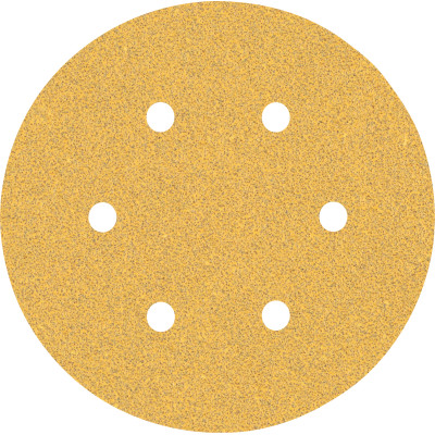 50Disques abrasifs excentriques bois et peinture C470 EXPERT 150 mm 6 trous G60 grain 60