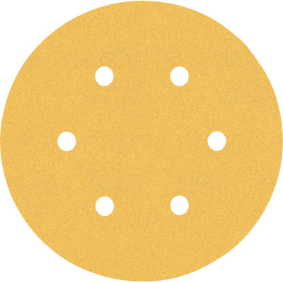 50 Disques abrasifs excentriques bois et peinture C470 EXPERT 150 mm 6t G120 grain 120