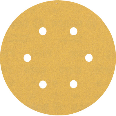 50 Disques abrasifs excentriques bois et peinture C470 EXPERT 150 mm 6t G180 grain 180