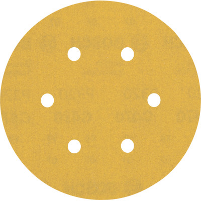 50 Disques abrasifs excentriques bois et peinture C470 EXPERT 150 mm 6t G320 grain 320