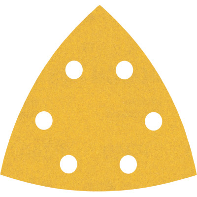 50 feuilles abrasives delta bois et peinture 93 mm 6 trous G240 grain 240