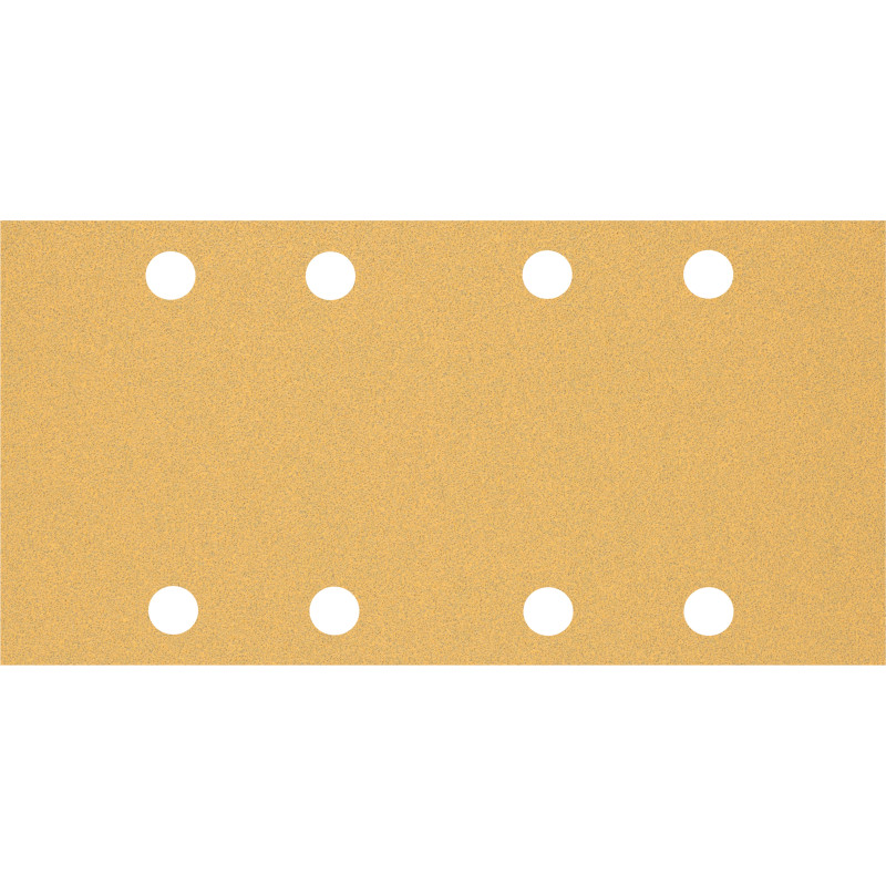 50 feuilles abrasives rectangulaire bois et peinture C470 EXPERT 93 x186 mm G80 grain 80