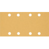50 feuilles abrasives rectangulaire bois et peinture C470 EXPERT 93 x186 mm G80 grain 80
