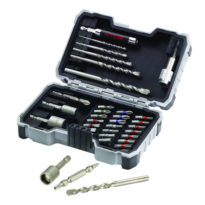 Kit de forets et d'embouts de vissage Maçonnerie de x35