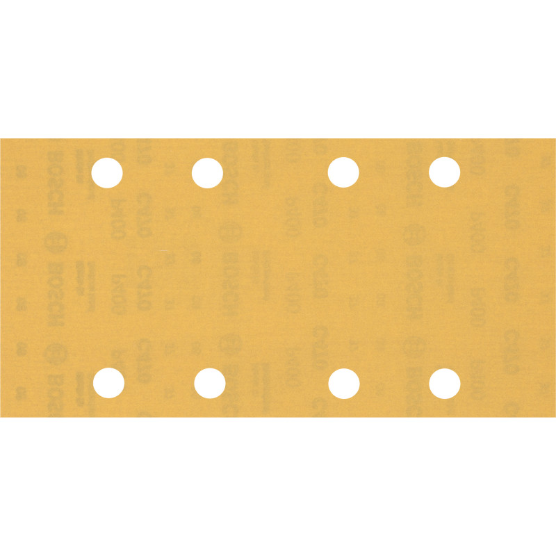 50 feuilles abrasives rectangulaire bois et peinture C470 EXPERT 93 x186 mm G400 grain 400