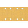 50 feuilles abrasives rectangulaire bois et peinture C470 EXPERT 93 x186 mm G400 grain 400