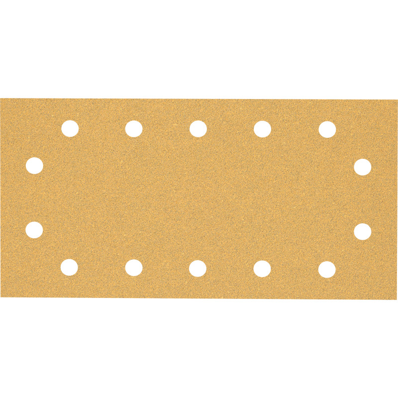 50 feuilles abrasives rectangulaire bois et peinture C470 EXPERT 115 x230 mm G60 grain 60