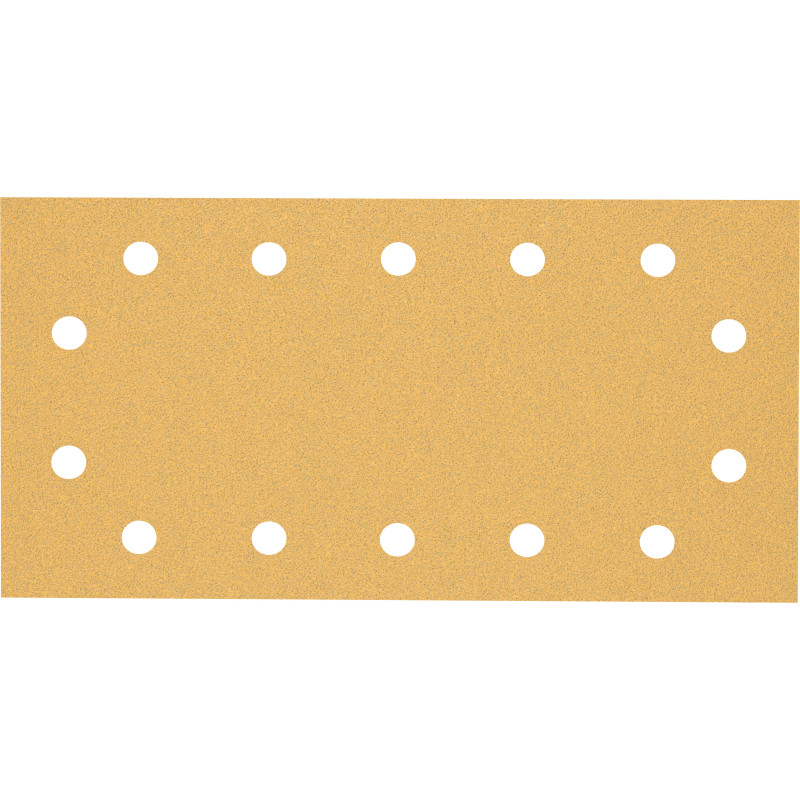 50 feuilles abrasives rectangulaire bois et peinture C470 EXPERT 115 x230 mm G80 grain 80