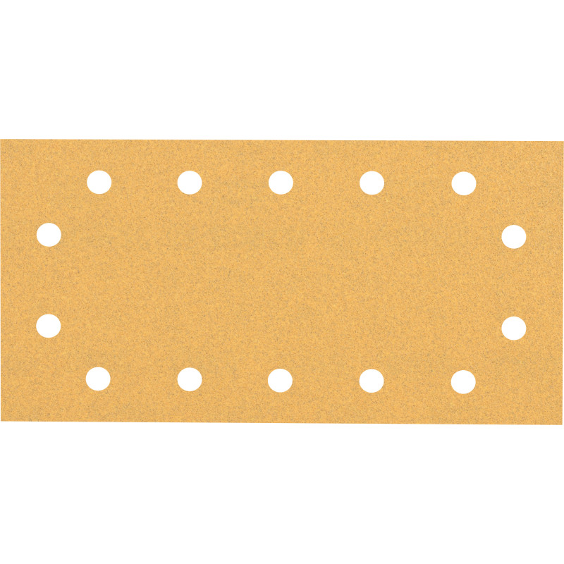 50 feuilles abrasives rectangulaire bois et peinture C470 EXPERT 115 x230 mm G100 grain 100