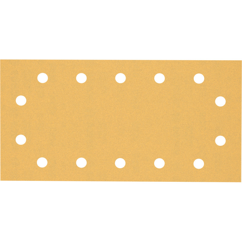 50 feuilles abrasives rectangulaire bois et peinture C470 EXPERT 115 x230 mm G120 grain 120