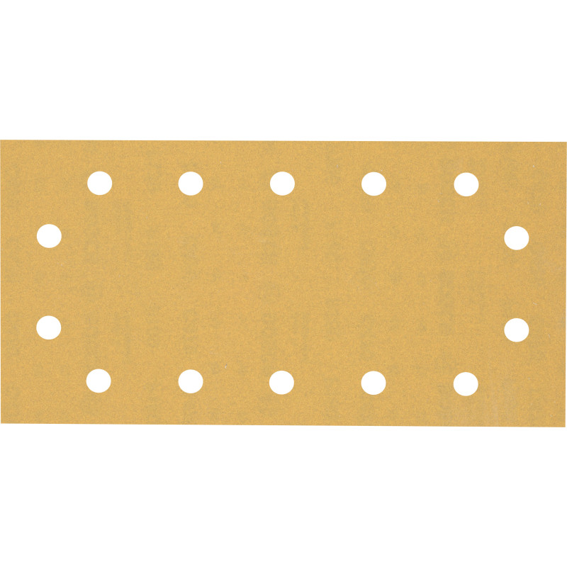 50 feuilles abrasives rectangulaire bois et peinture C470 EXPERT 115 x230 mm G180 grain 180