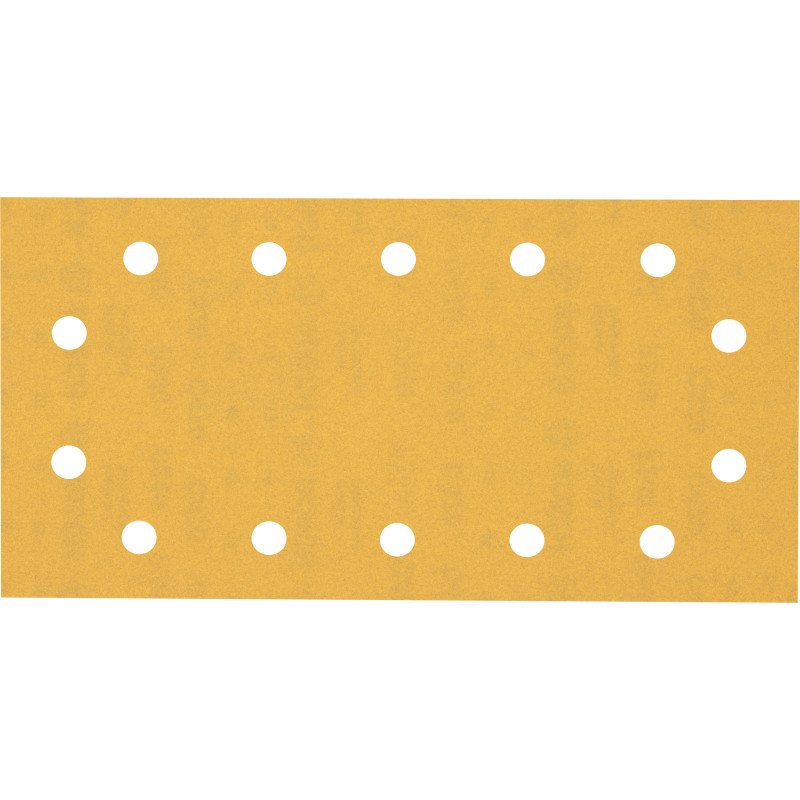 50 feuilles abrasives rectangulaire bois et peinture C470 EXPERT 115 x230 mm G240 grain 240