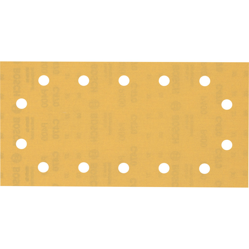 50 feuilles abrasives rectangulaire bois et peinture C470 EXPERT 115 x230 mm G400 grain 400