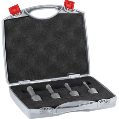 Coffret 4 forets diamant PRO Ceramic a sec X-Lock, 6 x30 8 x30 10 x30 12 x30 mm