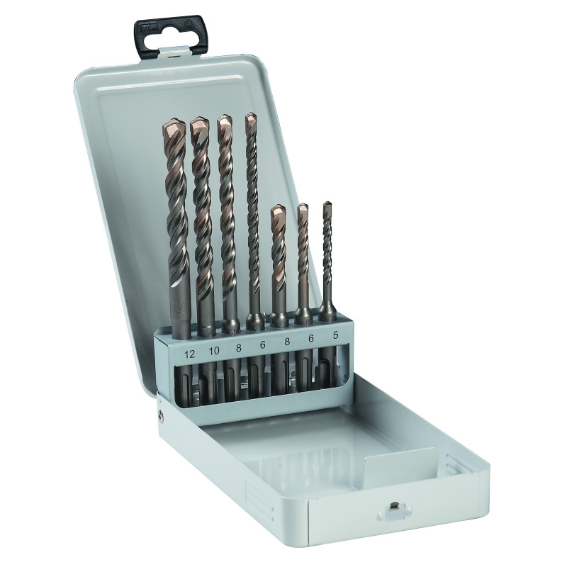 Coffret 7 forets beton SDS plus 5 PRO 6/6/8/8/10 mm