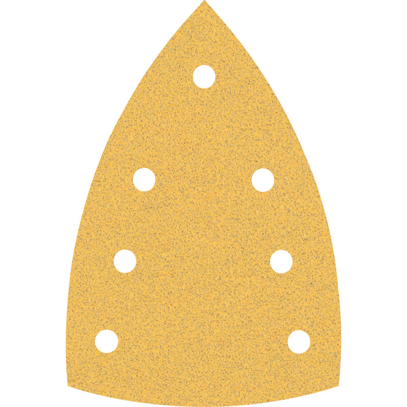 10 Disques abrasifs delta bois et peinture C470 EXPERT 100 x150 mm 7 trous G80 grain 80